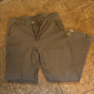 Men's Gray Work Pants